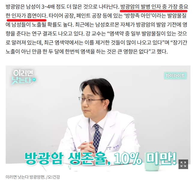 방광 건강에 좋은 음식